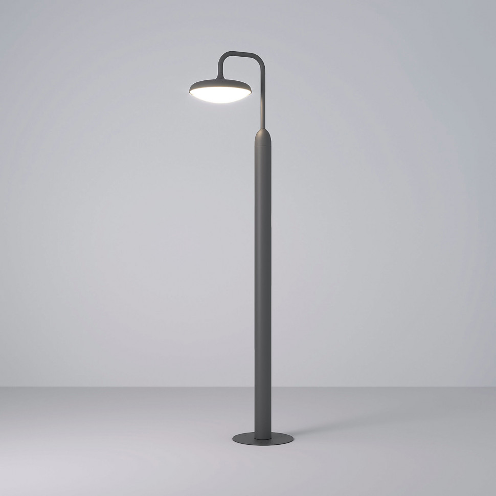 Светильник садово-парковый со светодиодами Portal 35162/F серый фото 1 — Multielectrika