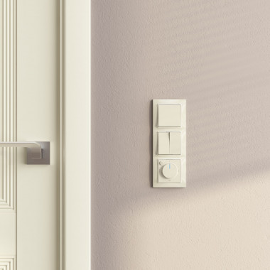 Рамка из поликарбоната на 3 поста Snabb Basic слоновая кость W0032003 &mdash; Multielectrika