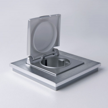 Рамка из металла на 1 пост Аluminium алюминий W0011706 &mdash; Multielectrika