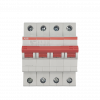 Рубильник 4-полюсный ABB SHD204/63 рычаг красный 2CDD274111R0063 фото 2 — Multielectrika