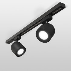 Трековый светильник для однофазного шинопровода Ogma GU10 черный MRL 1005 &mdash; Multielectrika