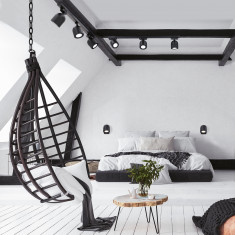 Трековый светильник для однофазного шинопровода Ogma GU10 черный MRL 1005 &mdash; Multielectrika