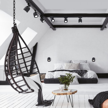 Трековый светильник для однофазного шинопровода Ogma GU10 черный MRL 1005 — Multielectrika