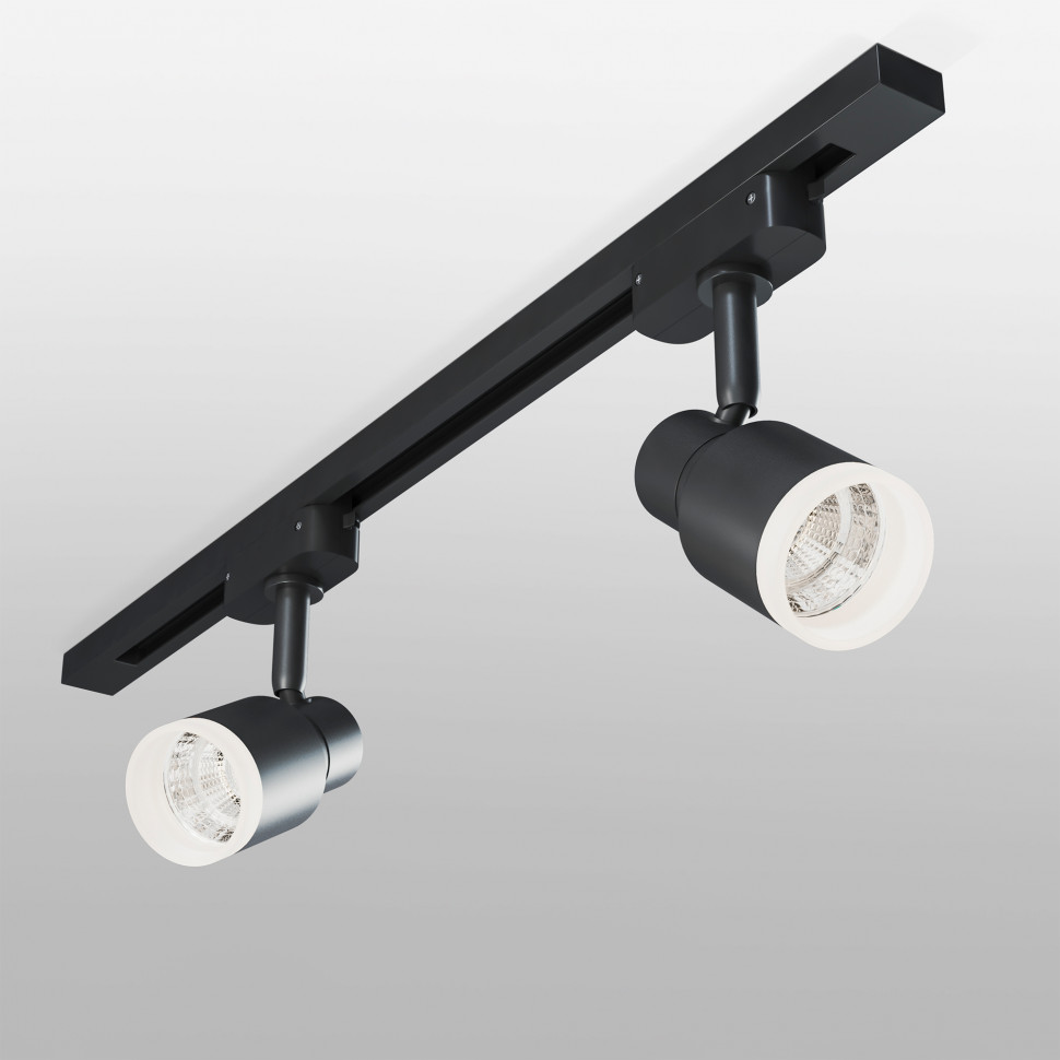 Трековый светодиодный светильник для однофазного шинопровода Molly белый 7W 4200K (1 шт.) LTB31 фото 1 — Multielectrika