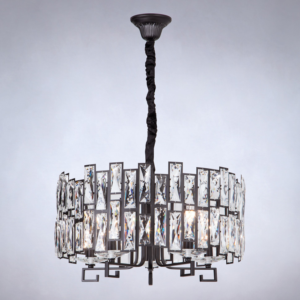 Умный подвесной светильник 352/5 черный фото 1 — Multielectrika