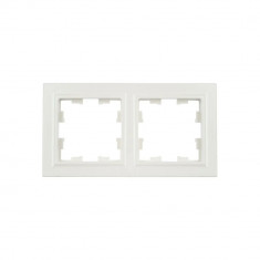 Рамка на 2 поста IEK Brite РУ-2-БрЖ жемчуг &mdash; Multielectrika
