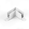 Slim Magnetic Коннектор угловой для накладного шинопровода белый 85090/00 фото 7 — Multielectrika
