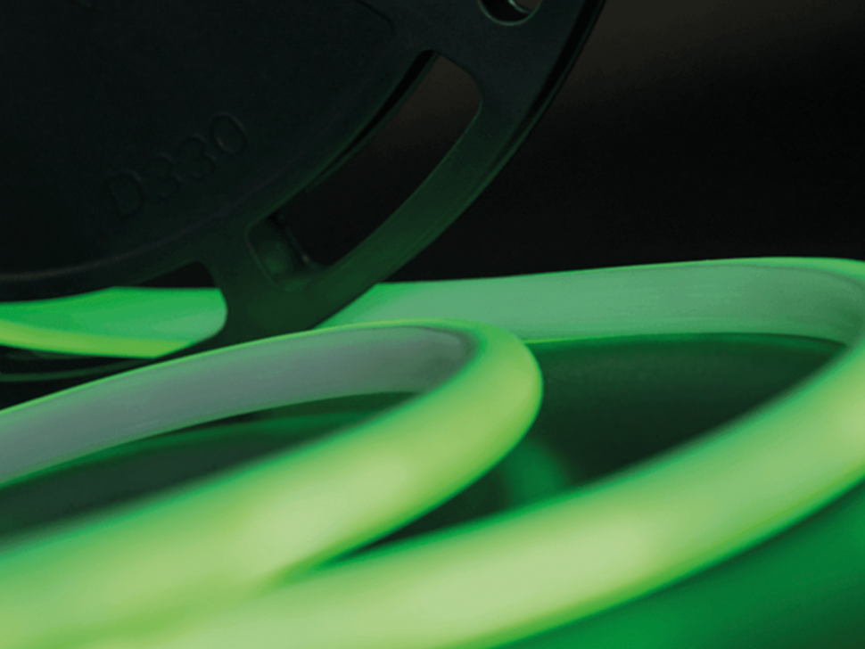 Термолента SMD2835 180 LED/M 12 W/M 24 V IP68X Зеленый, NE8180-24-12-G-68 фото 1 — Multielectrika