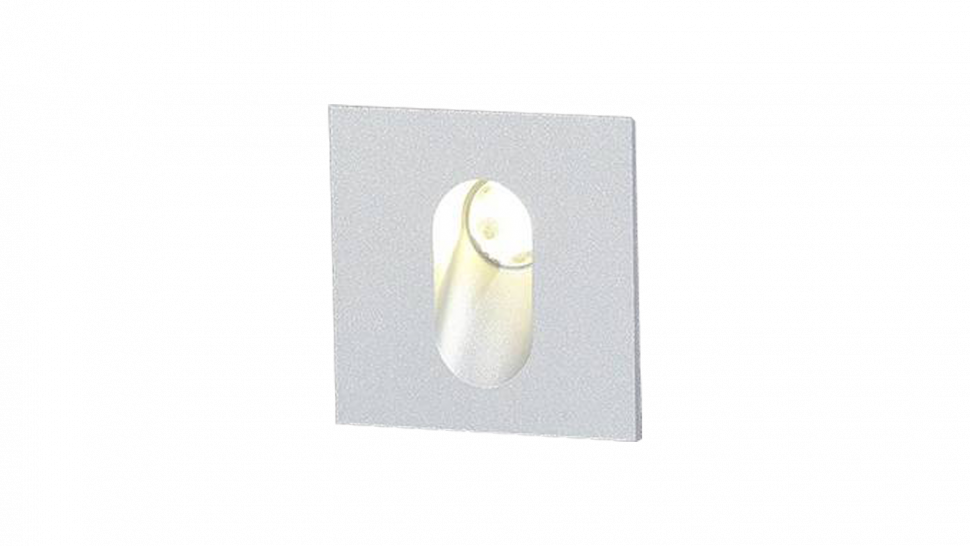 GW-S612-3-SL-NW, бра встраиваемое для подсветки лестницы/пола FLOOR S Серебро 3Вт 4000К IP20 фото 1 &mdash; Multielectrika