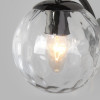 Настенный светильник со стеклянным плафоном 30178/1 черный жемчуг фото 3 &mdash; Multielectrika