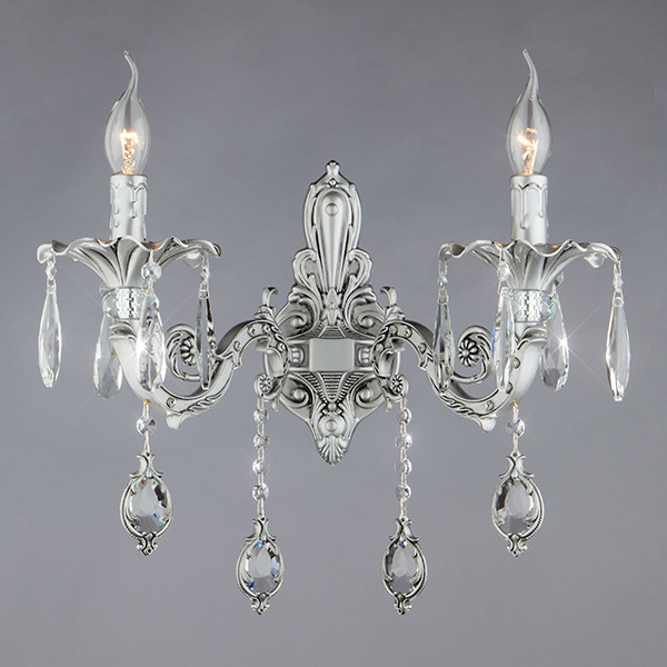 Бра с хрусталем 276/2 Strotskis фото 1 — Multielectrika