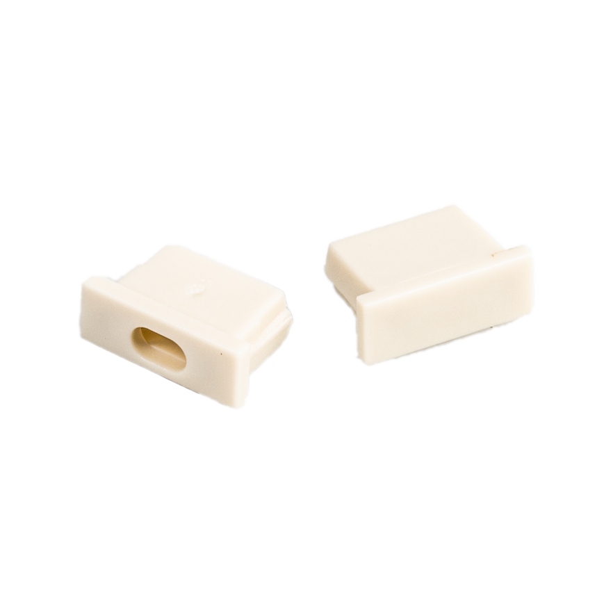 Комплект заглушек на профиль SWG RC-2206 (2 шт) фото 1 — Multielectrika