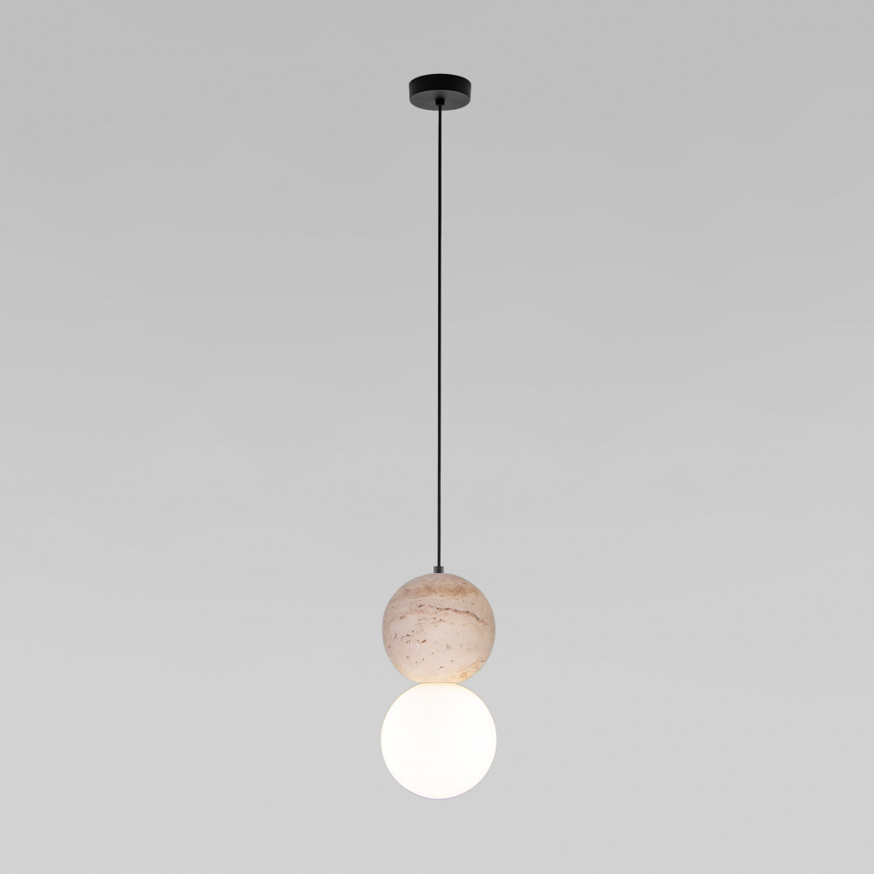 Подвесной светильник из травертина 304051 травертин фото 1 &mdash; Multielectrika