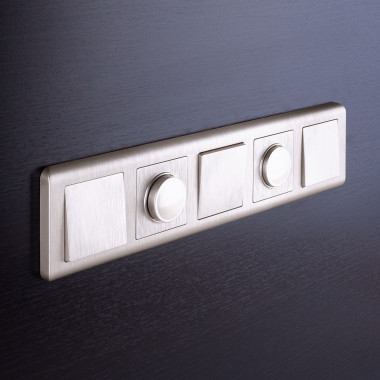 Рамка из поликарбоната на 5 постов Stream перламутровый W0052113 — Multielectrika