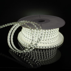 Светодиодная лента 220 В 8 Вт/м 60 Led/м 2835 IP65, холодный белый 6500K, 50 м Лента светодиодная 220V 8W 60Led 2835 IP65 холодный белый, 50 м &mdash; Multielectrika