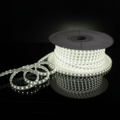 Светодиодная лента 220 В 8 Вт/м 60 Led/м 2835 IP65, холодный белый 6500K, 50 м Лента светодиодная 220V 8W 60Led 2835 IP65 холодный белый, 50 м &mdash; Multielectrika