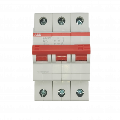 Рубильник 3-полюсный ABB SHD203/50 рычаг красный 2CDD273111R0050 &mdash; Multielectrika