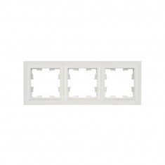 Рамка на 3 поста IEK Brite РУ-3-БрЖ жемчуг &mdash; Multielectrika