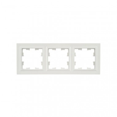 Рамка на 3 поста IEK Brite РУ-3-БрЖ жемчуг — Multielectrika