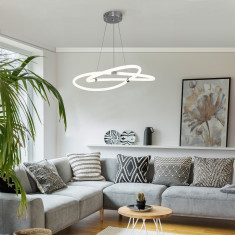 Умный подвесной светильник 90234/1 хром &mdash; Multielectrika