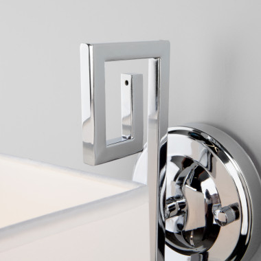 Бра с квадратным абажуром 60115/1 хром — Multielectrika