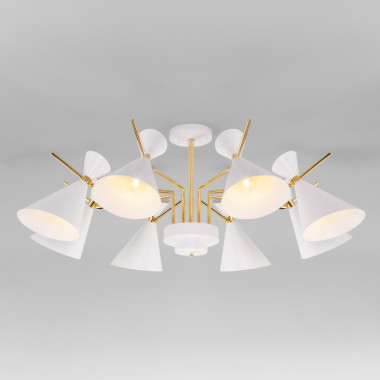 Потолочная люстра в стиле лофт 70114/8 белый — Multielectrika