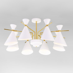 Потолочная люстра в стиле лофт 70114/8 белый &mdash; Multielectrika