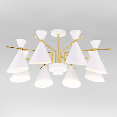 Потолочная люстра в стиле лофт 70114/8 белый — Multielectrika