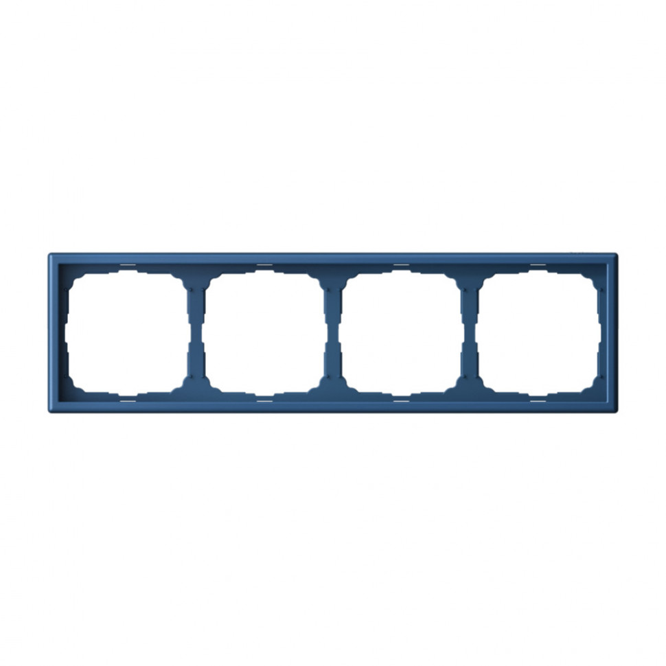 Рамка на 4 поста Systeme Electric ArtGallery универсальная, аквамарин фото 1 — Multielectrika