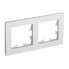 Рамка Schneider Electric Atlas Design Nature на 2 поста, крем роял &mdash; Multielectrika