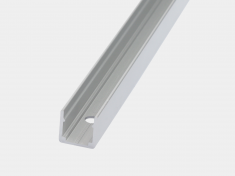 Алюминиевый крепеж для ленты SWG-WL2120, 1м, MNT-WL0808-1000 &mdash; Multielectrika