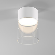 Светильник потолочный светодиодный 10W 4000К латунь/прозрачный 25047/LED &mdash; Multielectrika