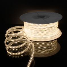 Светодиодная лента 220 В 8 Вт/м 60 Led/м 2835 IP65, дневной белый 4200K, 50 м Лента светодиодная 220V 8W 60Led 2835 IP65 дневной белый, 50 м &mdash; Multielectrika