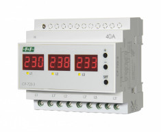 Реле напряжения (трёхфазный-АС / Ампер-40 / Контакт-3NO) CP-723-3 &mdash; Multielectrika