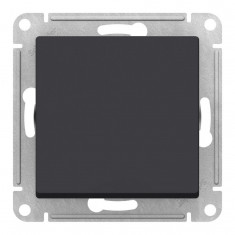 Переключатель одноклавишный Systeme Electric AtlasDesign Aqua IP44, карбон &mdash; Multielectrika