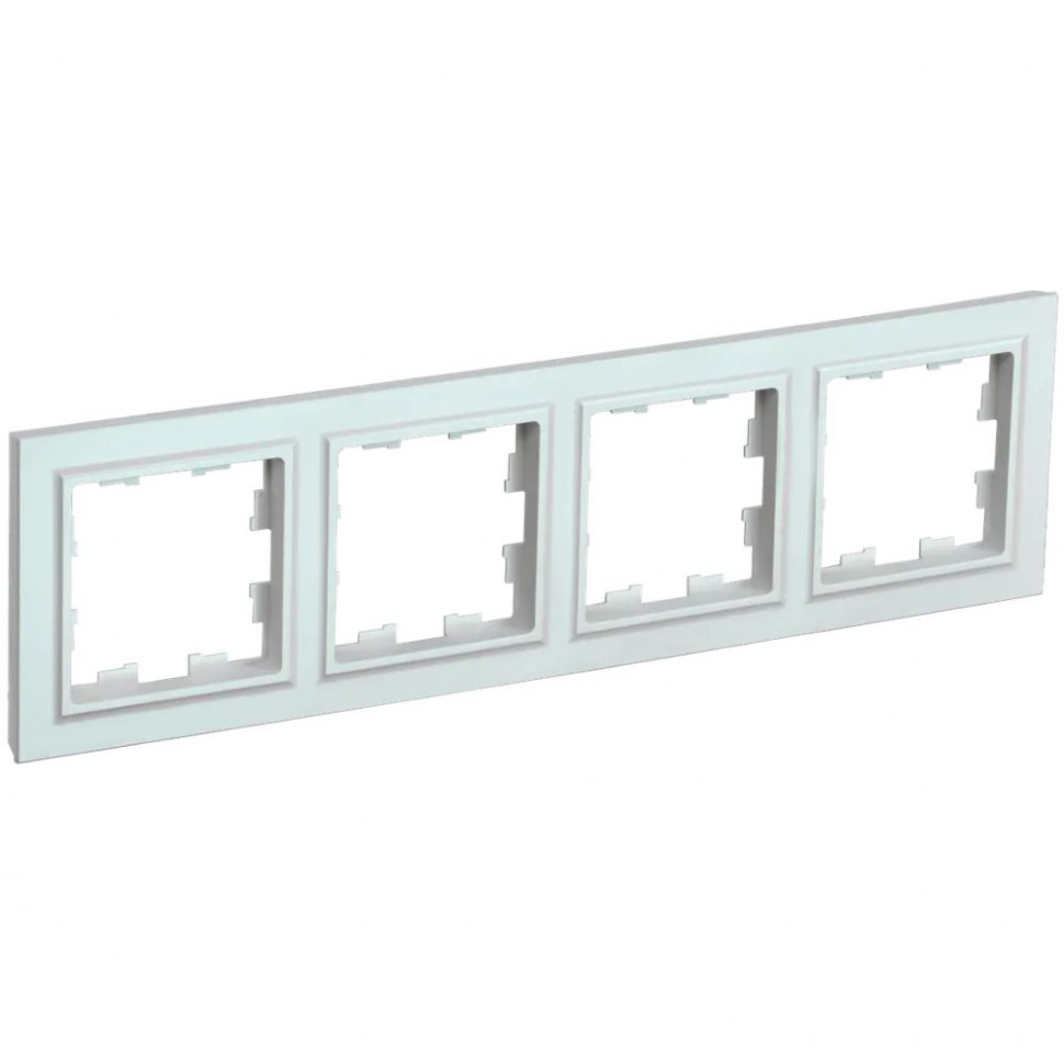 Рамка на 4 поста IEK Brite РУ-4-БрЖ жемчуг фото 1 — Multielectrika