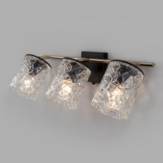 Настенный светильник 20095/3 черный / золото &mdash; Multielectrika