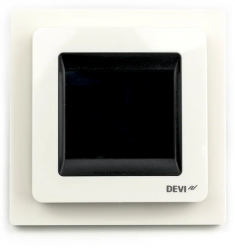 Терморегулятор Devireg Touch с датчиком пола и воздуха полярно-белый 140F1064 &mdash; Multielectrika
