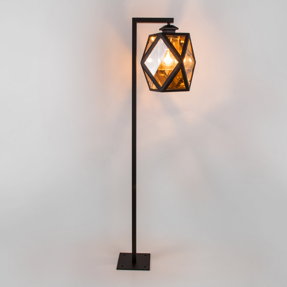 Уличный светильник на столбе Ambra F IP33 35133/F черный фото 1 — Multielectrika