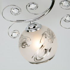 Люстра с плафонами 30031/5 хром &mdash; Multielectrika