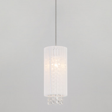 Подвесной светильник с хрусталем 1188/1 хром — Multielectrika
