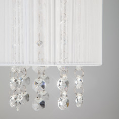 Подвесной светильник с хрусталем 1188/1 хром &mdash; Multielectrika