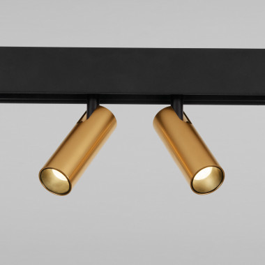 Трековый светильник 14W 4200K Dual латунь Slim Magnetic 85046/01 — Multielectrika