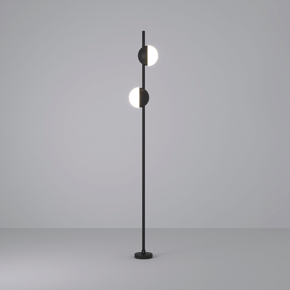 Уличный светильник на столбе PAR 35161/F черный фото 1 — Multielectrika