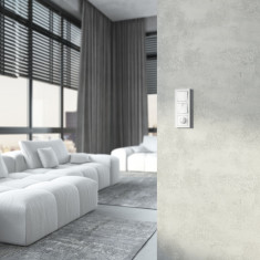 Выключатель одноклавишный проходной (Hammer белый) W1212001 &mdash; Multielectrika