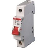 Рубильник ABB E201r, 45A, однополюсный (красный переключатель) &mdash; Multielectrika