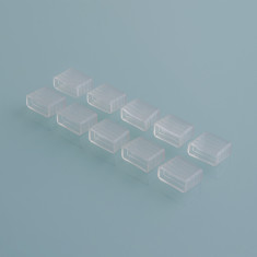 Заглушка для одностороннего светодиодного гибкого неона 220V 2835 (10 шт.) End Cup 220V 2835 single &mdash; Multielectrika