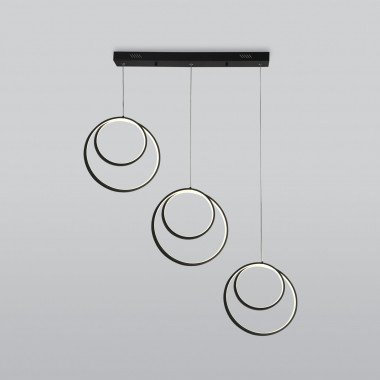 Подвесной светильник 90308/3 черный — Multielectrika