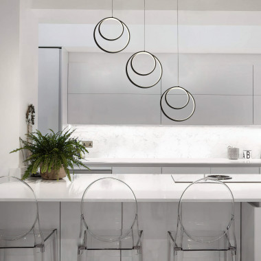 Подвесной светильник 90308/3 черный — Multielectrika