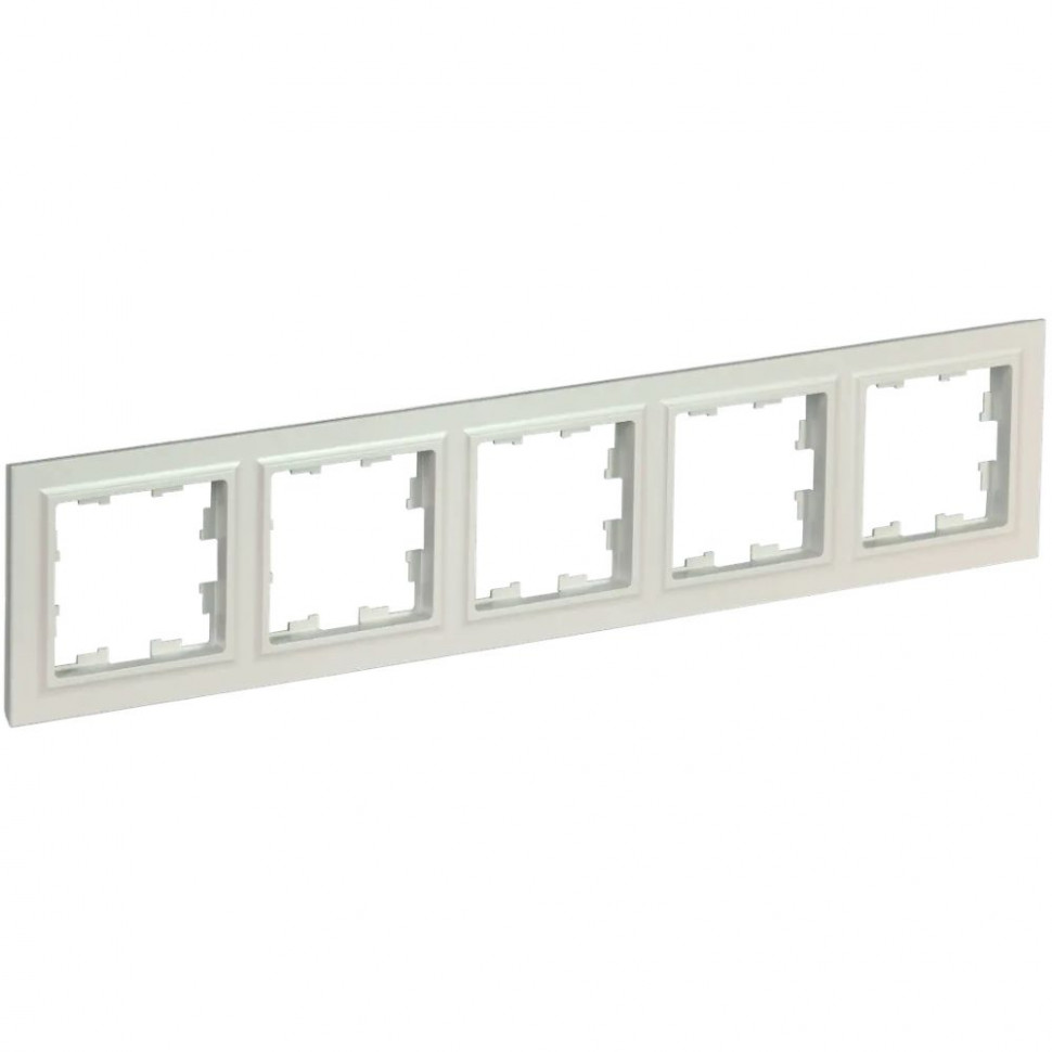 Рамка на 5 поста IEK Brite РУ-5-БрЖ жемчуг фото 1 — Multielectrika